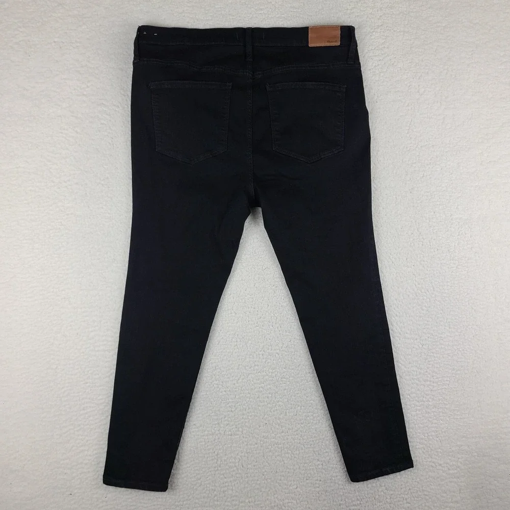 Madewell Jeans Womens 33 Roadtripper Skinny Black‎ Wash